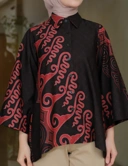 Oversize Blouse 7/8 Woman - KASATRIAN
