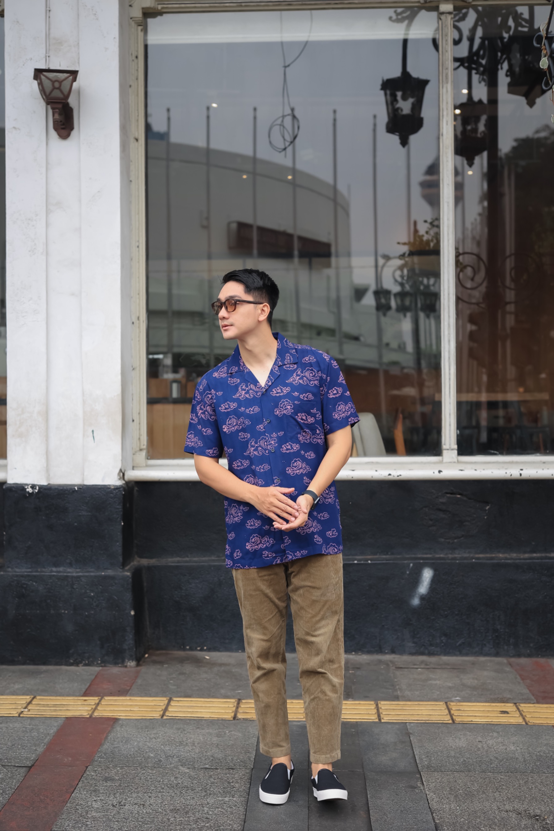 CUBAN BATIK NAVY