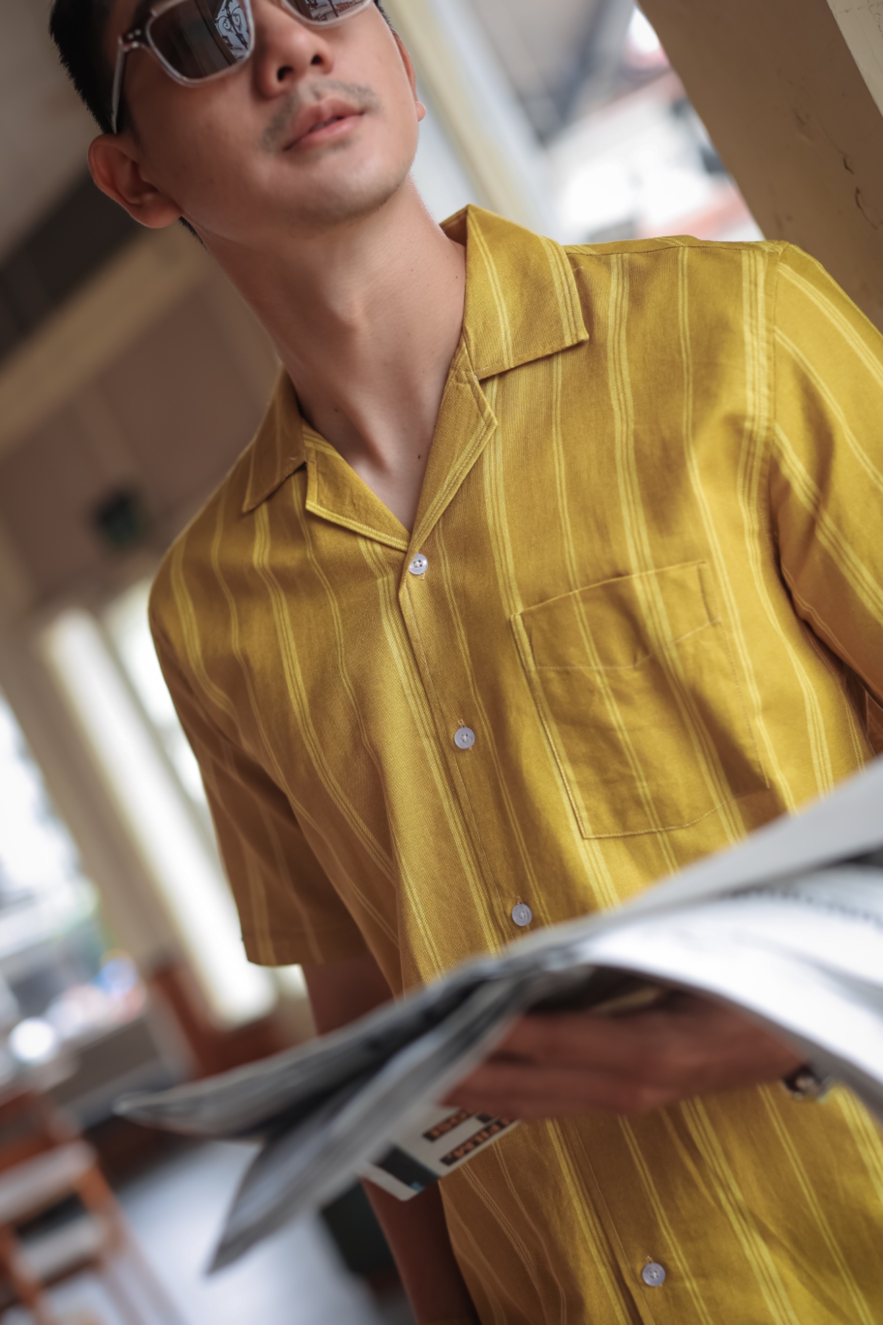 Cuban stripes yellow