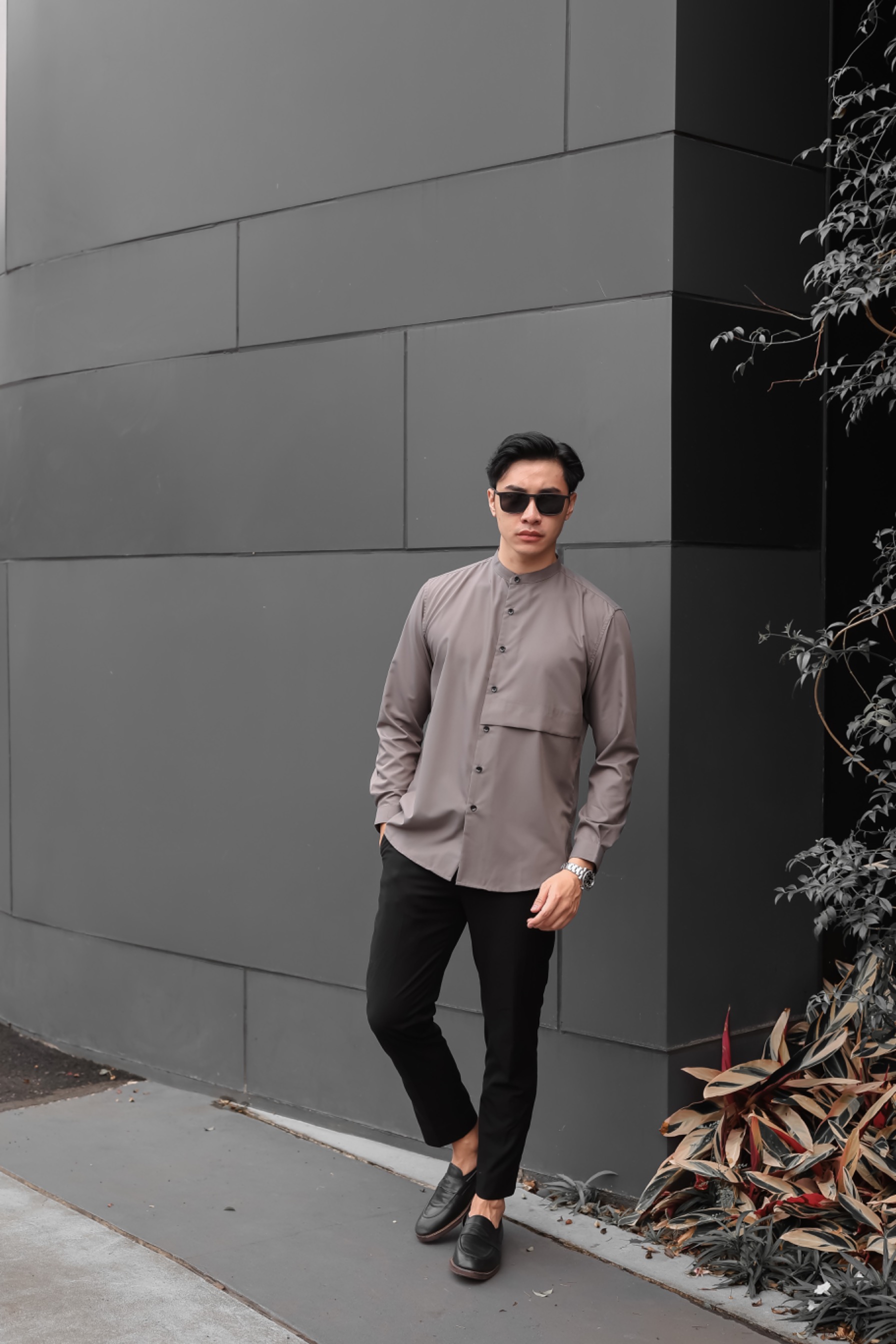 ADHA GREY Long Sleeve