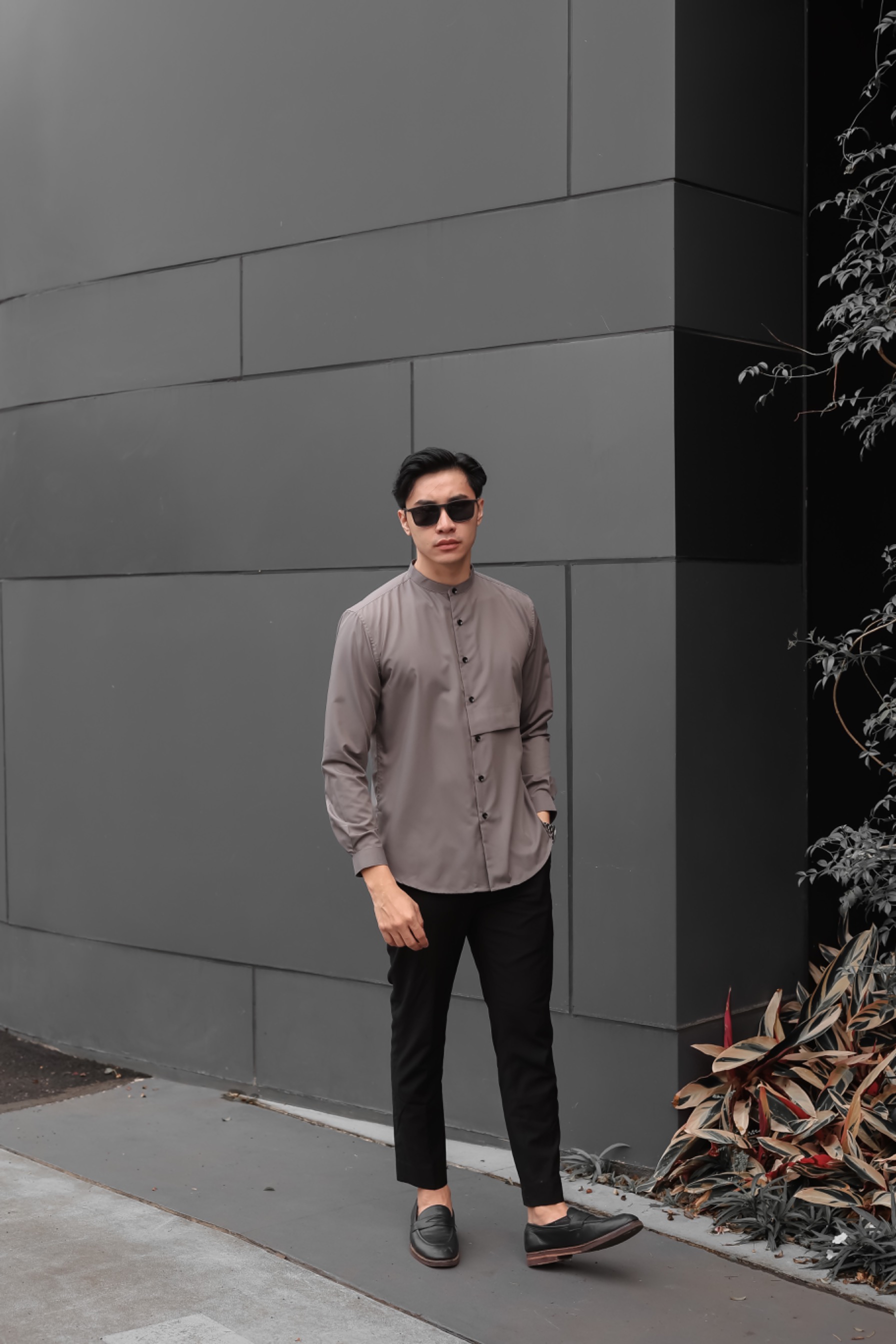 ADHA GREY Long Sleeve