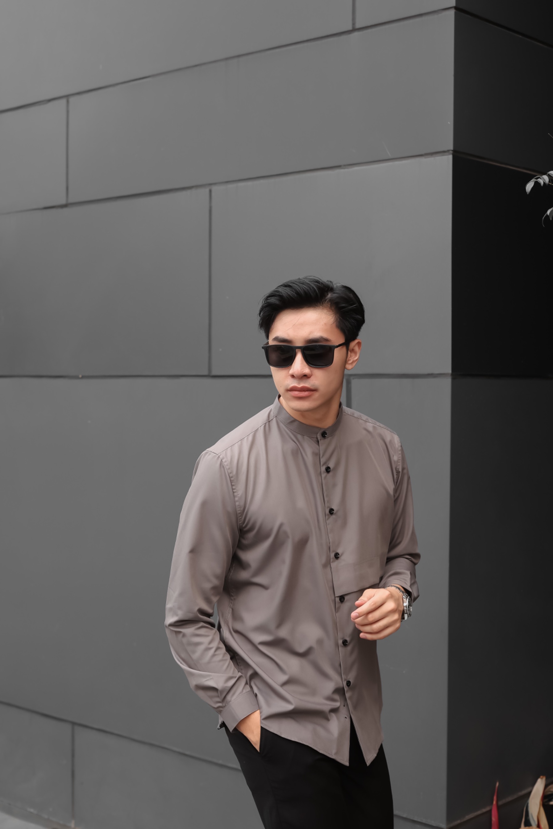 ADHA GREY Long Sleeve
