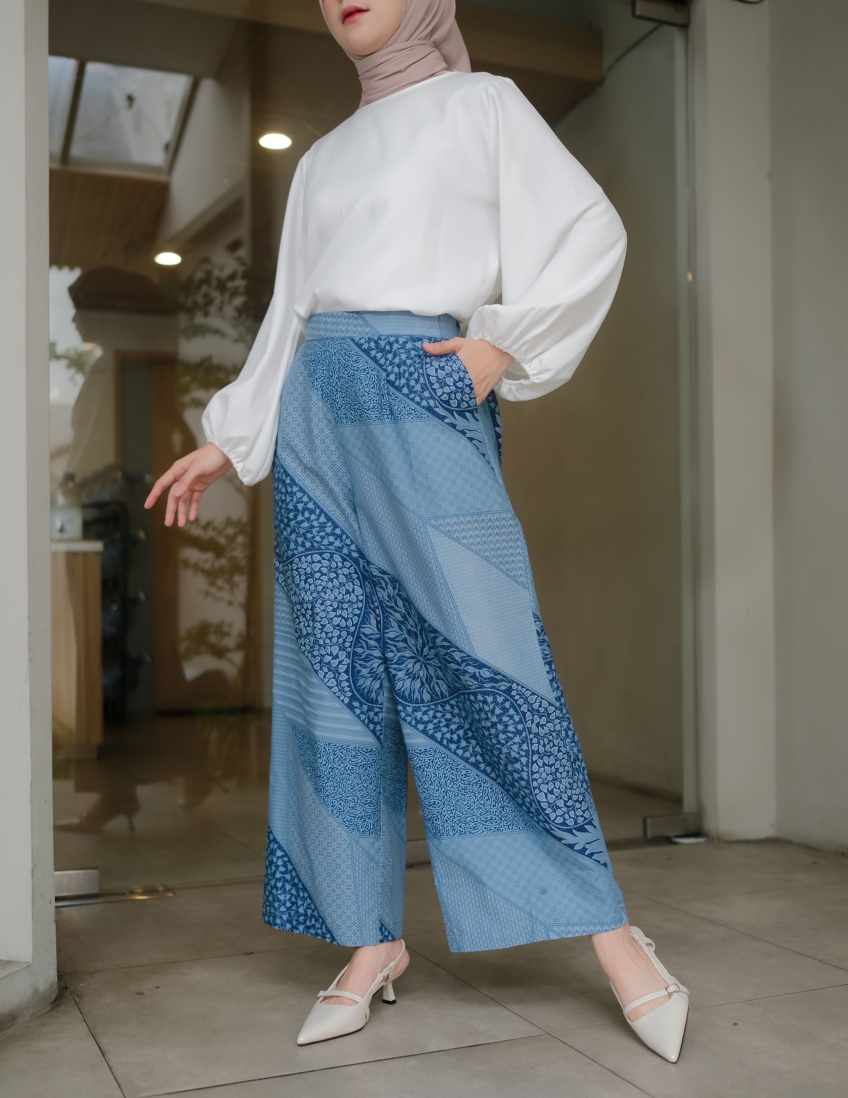 BLUVIA Celana Kulot Wanita