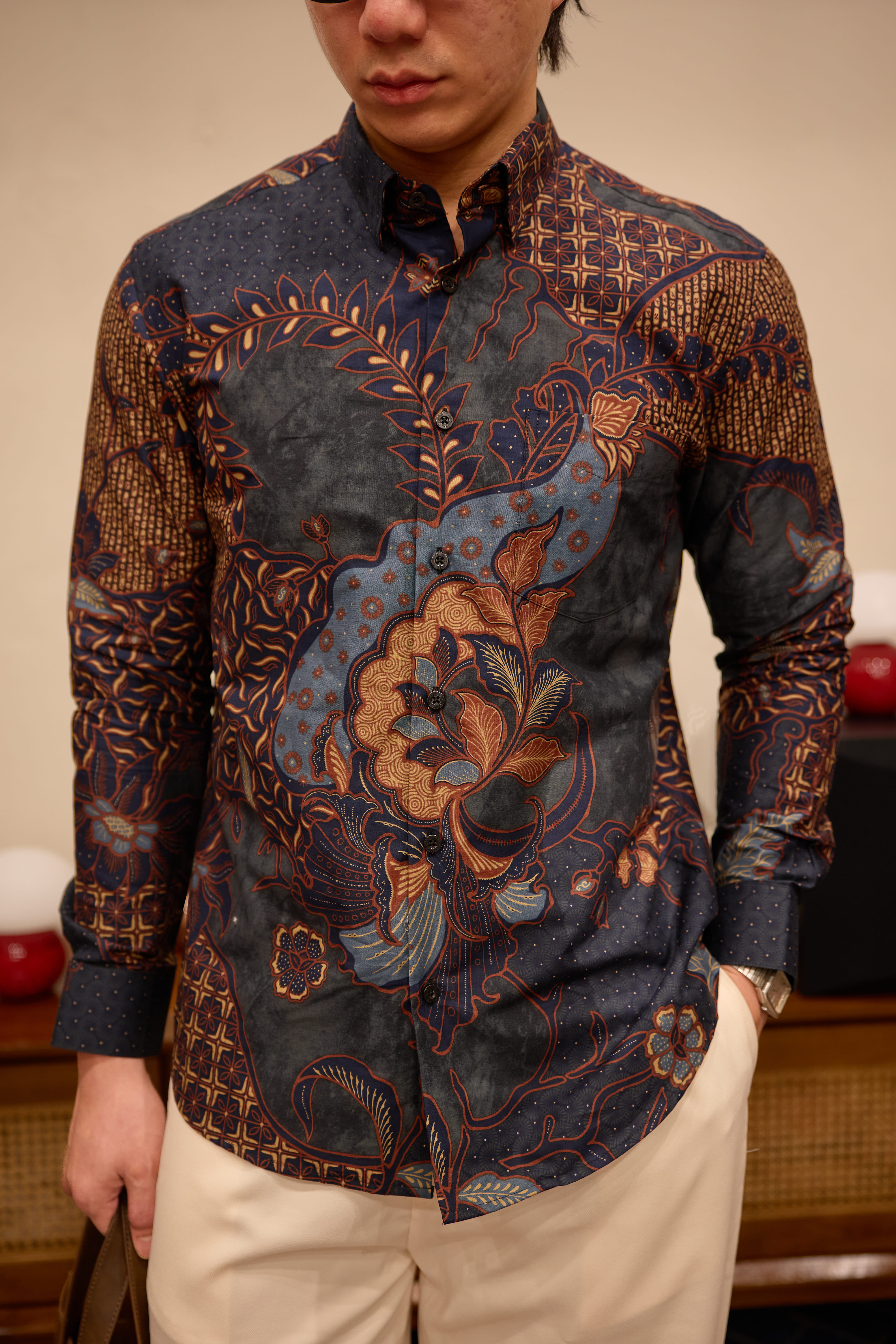 THEOZ NAVY Long Sleeve
