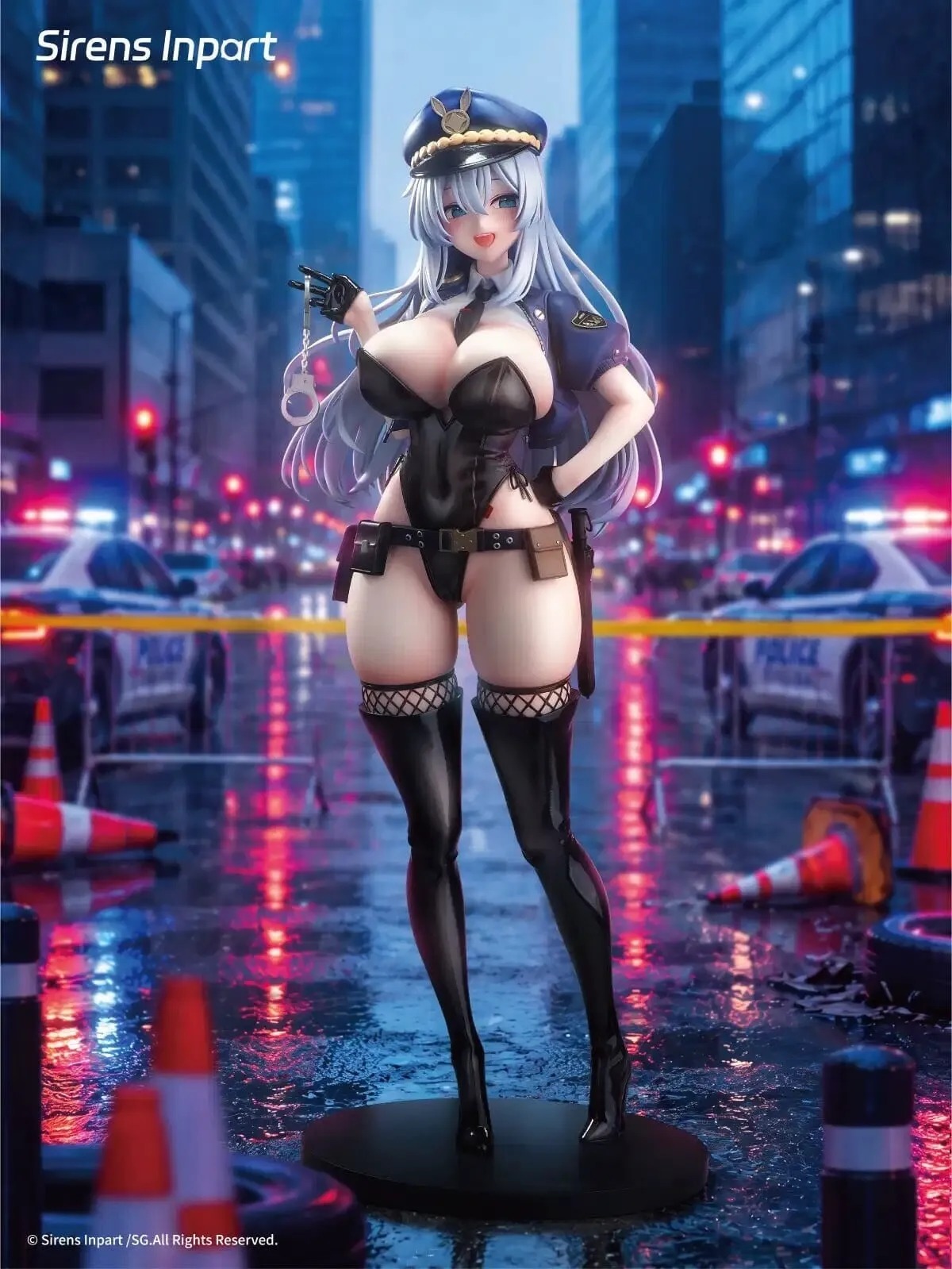 Scaled Figure 1/4 Bunny Girl Police Shion - Illustration by SG By Sirens Inpart
