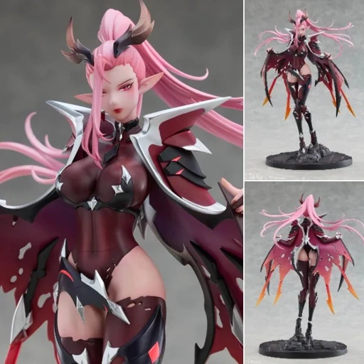 Scaled Figure 1/7 Heslion Draco Bellatrix Feminina - Original Character By DCTer