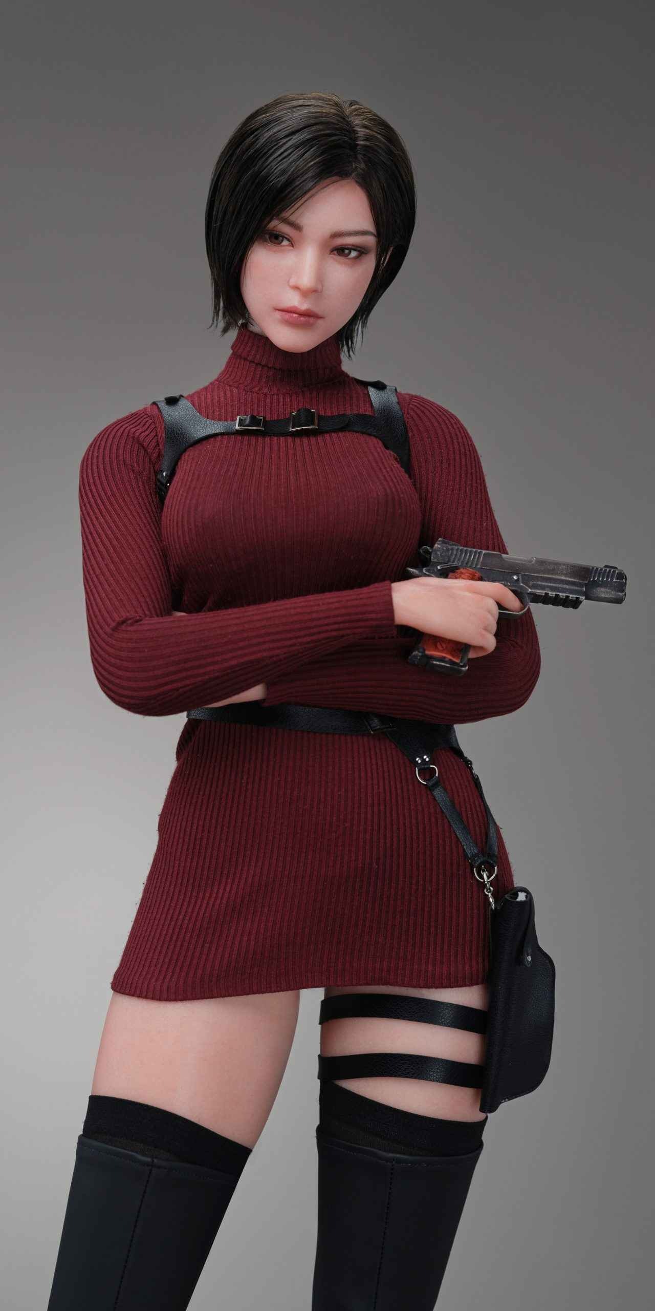 [Cast-Off] Silicone Action Figure 1/3 Ada Wong Super Yabai Fighting Girl Ver. - Resident Evil
