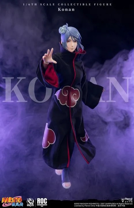 Action Figure 1/6 Konan - Naruto Shippuden ROC023 By Rocket Toys