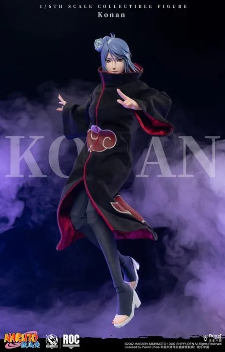 Action Figure 1/6 Konan - Naruto Shippuden ROC023 By Rocket Toys