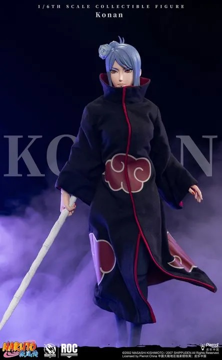 Action Figure 1/6 Konan - Naruto Shippuden ROC023 By Rocket Toys