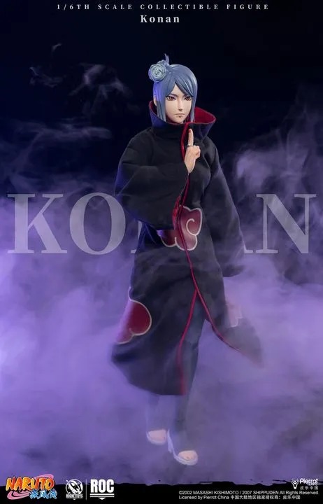 Action Figure 1/6 Konan - Naruto Shippuden ROC023 By Rocket Toys