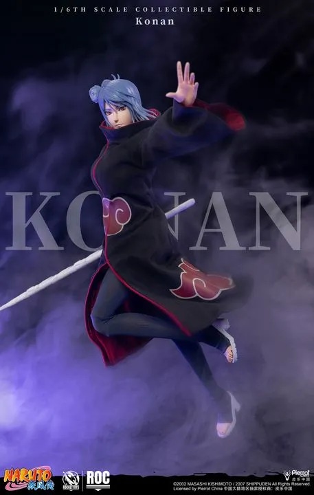 Action Figure 1/6 Konan - Naruto Shippuden ROC023 By Rocket Toys