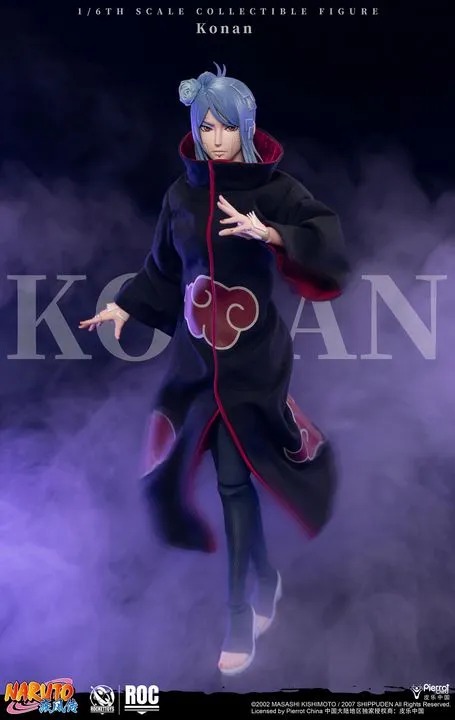 Action Figure 1/6 Konan - Naruto Shippuden ROC023 By Rocket Toys