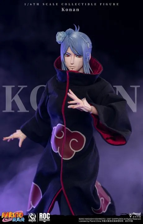 Action Figure 1/6 Konan - Naruto Shippuden ROC023 By Rocket Toys