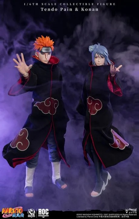 Action Figure 1/6 Konan - Naruto Shippuden ROC023 By Rocket Toys