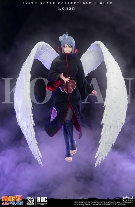 Action Figure 1/6 Konan - Naruto Shippuden ROC023 By Rocket Toys