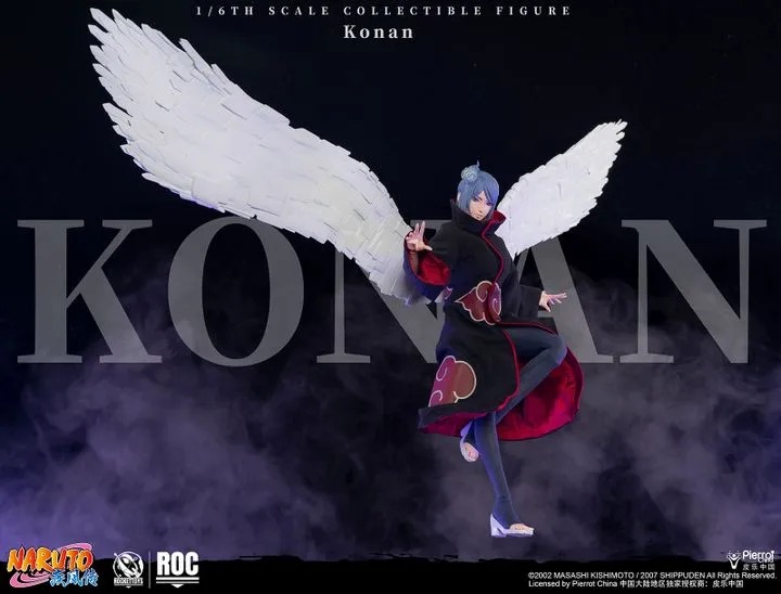 Action Figure 1/6 Konan - Naruto Shippuden ROC023 By Rocket Toys