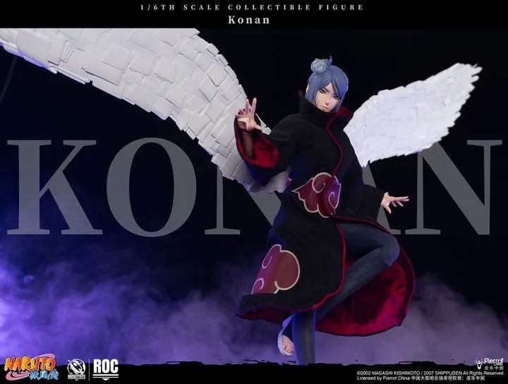 Action Figure 1/6 Konan - Naruto Shippuden ROC023 By Rocket Toys