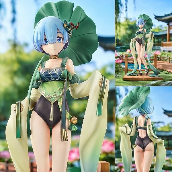 Scaled Figure 1/7 Rem - Breather in the Garden Ver. Re:Zero Kara Hajimaru Isekai Seikatsu By Good Smile Arts Shanghai