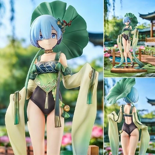 Image of Scaled Figure 1/7 Rem - Breather in the Garden Ver. Re:Zero Kara Hajimaru Isekai Seikatsu By Good Smile Arts Shanghai