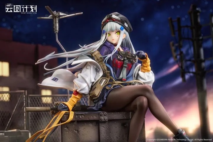 Scaled Figure 1/7 Klukai / HK416 - Girls' Frontline: Neural Cloud By Calbone