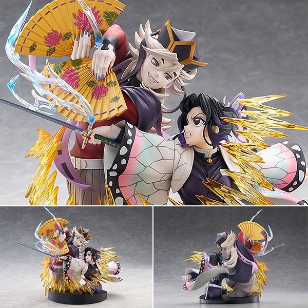 Non Scaled Figure Kochou Shinobu & Douma - Kimetsu no Yaiba By Claynel