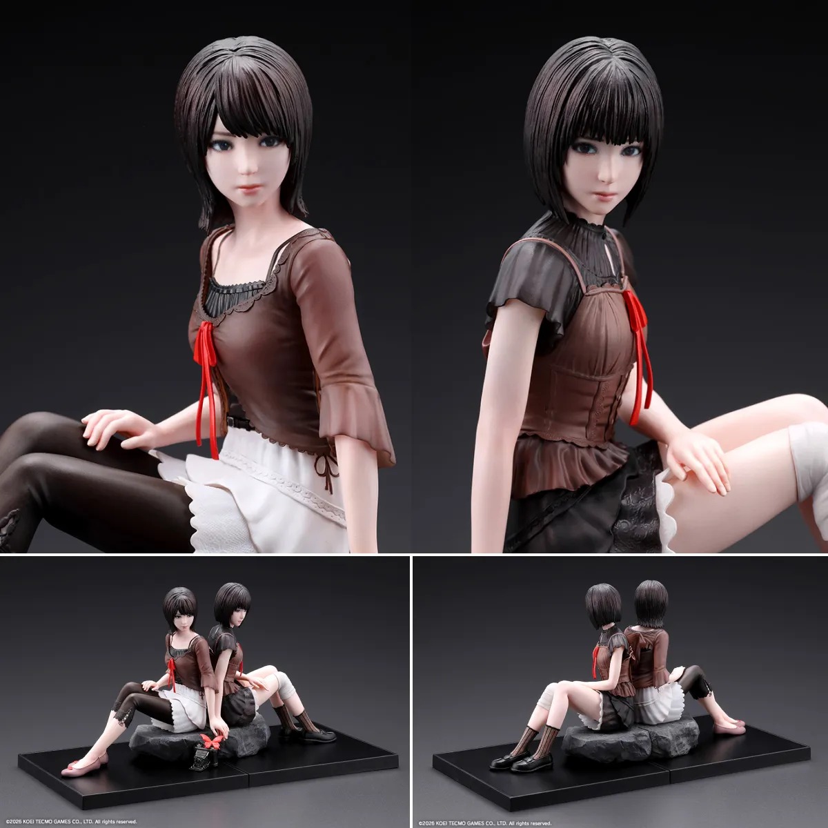 OSHI WORKS Figure Amakura Mio & Amakura Mayu - Fatal Frame II: Crimson Butterfly REMAKE (16cm) By Kotobukiya