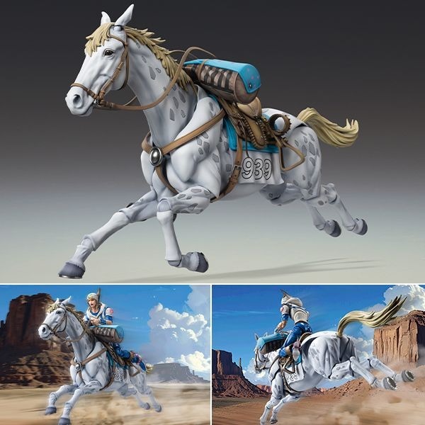 Super Action Statue Figure Slow Dancer - Jojo's Bizarre Adventure Part 7 Steel Ball Run By Medicos Entertainment