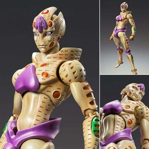 Image of Super Action Statue Figure Gold Experience Requiem (G E R) - Jojo no Kimyou na Bouken Part 5 Golden Wind (Re-Release) By Medicos Entertainment