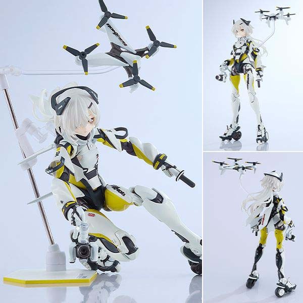 Action Figure Motored Cyborg Runner SSX_155ar - Kinetice Ash Ver. Shoujo Hatsudouki By Max Factory