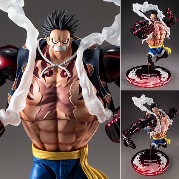 Variable Action Heroes Figure Monkey D. Luffy - Gear 4 Boundman Ver. One Piece By MegaHouse
