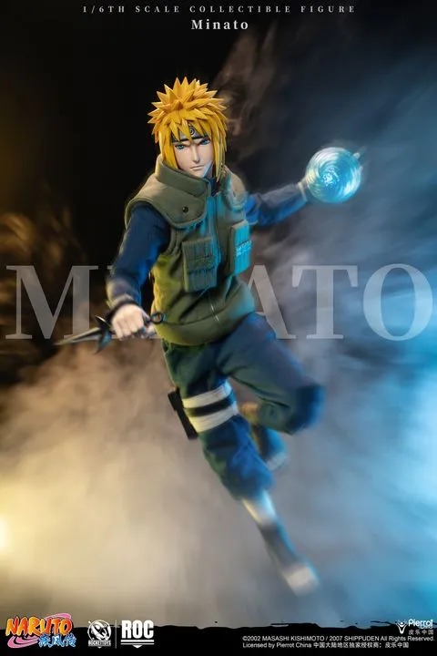 Action Figure 1/6 Namikaze Minato - Yellow Flash Ver. Naruto Shippuden ROC016 By Rocket Toys