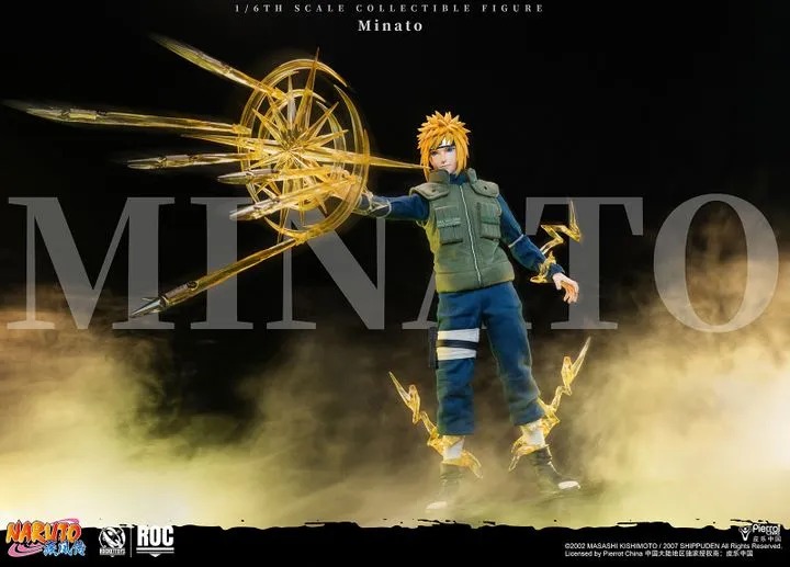 Action Figure 1/6 Namikaze Minato - Yellow Flash Ver. Naruto Shippuden ROC016 By Rocket Toys