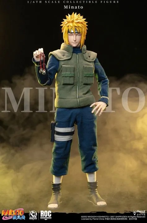 Action Figure 1/6 Namikaze Minato - Yellow Flash Ver. Naruto Shippuden ROC016 By Rocket Toys