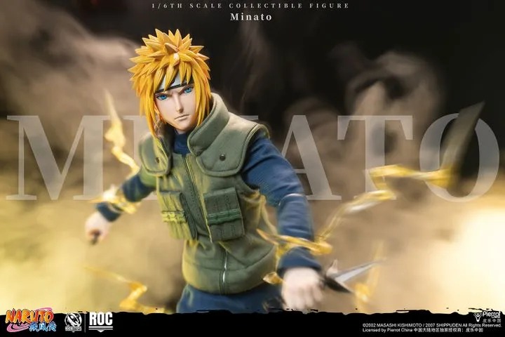 Action Figure 1/6 Namikaze Minato - Yellow Flash Ver. Naruto Shippuden ROC016 By Rocket Toys