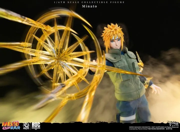 Action Figure 1/6 Namikaze Minato - Yellow Flash Ver. Naruto Shippuden ROC016 By Rocket Toys