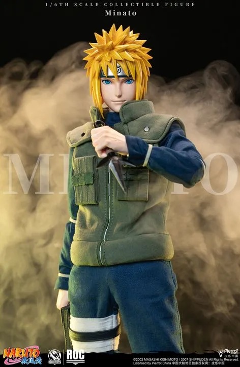 Action Figure 1/6 Namikaze Minato - Yellow Flash Ver. Naruto Shippuden ROC016 By Rocket Toys