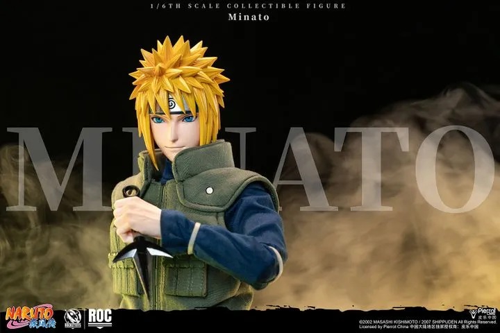 Action Figure 1/6 Namikaze Minato - Yellow Flash Ver. Naruto Shippuden ROC016 By Rocket Toys