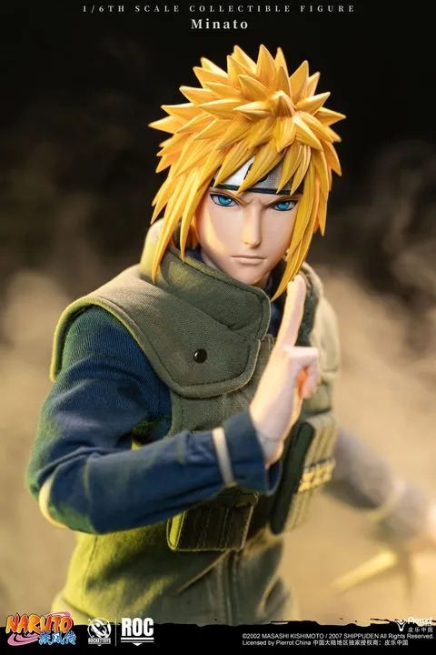 Action Figure 1/6 Namikaze Minato - Yellow Flash Ver. Naruto Shippuden ROC016 By Rocket Toys