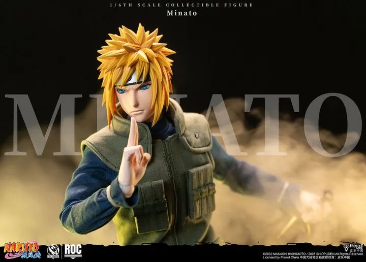 Action Figure 1/6 Namikaze Minato - Yellow Flash Ver. Naruto Shippuden ROC016 By Rocket Toys