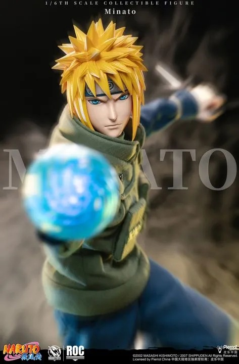 Action Figure 1/6 Namikaze Minato - Yellow Flash Ver. Naruto Shippuden ROC016 By Rocket Toys
