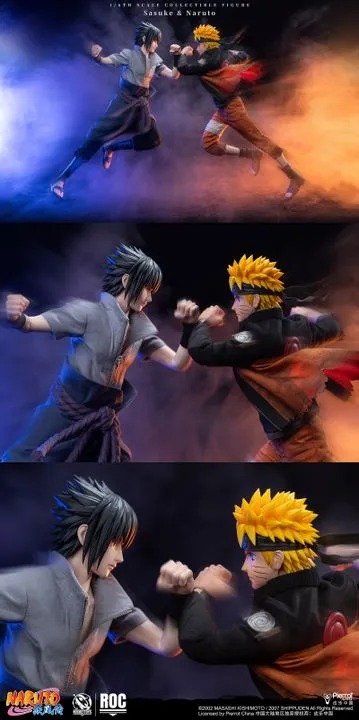 Action Figure 1/6 Uzumaki Naruto - Battle Damaged Ver. Naruto Shippuden ROC012 By Rocket Toys