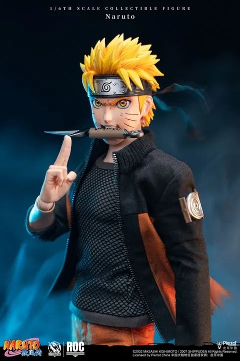 Action Figure 1/6 Uzumaki Naruto - Battle Damaged Ver. Naruto Shippuden ROC012 By Rocket Toys