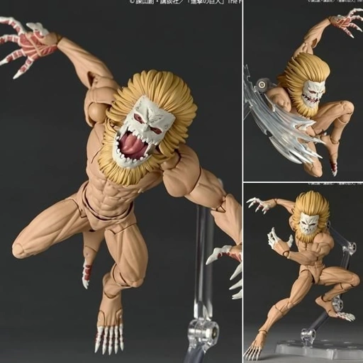 Image of [With Bonus] Revoltech Amazing Yamaguchi Jaw Titan - Shingeki no Kyojin / Attack on Titan By Kaiyodo
