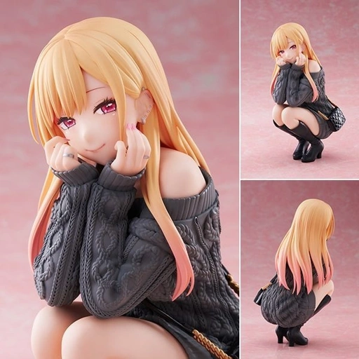 Image of Scaled Figure 1/6 Marin Kitagawa - Knit Ver. Sono Bisque Doll wa Koi wo Suru (16cm) By F:NEX