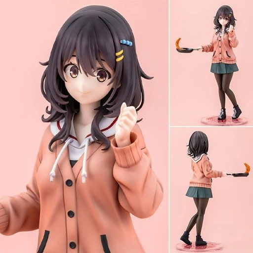 Image of Scaled Figure 1/7 Kawai Mako - Food for the Soul / Hibi wa Sugiredo Meshi Umashi By Kotobukiya