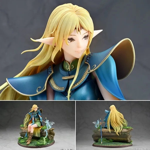 Non Scaled Figure Deedlit - Lodoss Tou Senki / Record of Lodoss War (26cm) By KAITENDOH