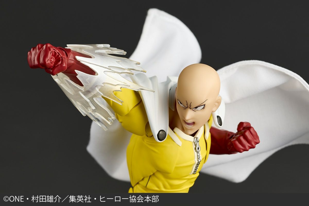 [With Bonus] Revoltech Amazing Yamaguchi Saitama - One Punch Man By Kaiyodo