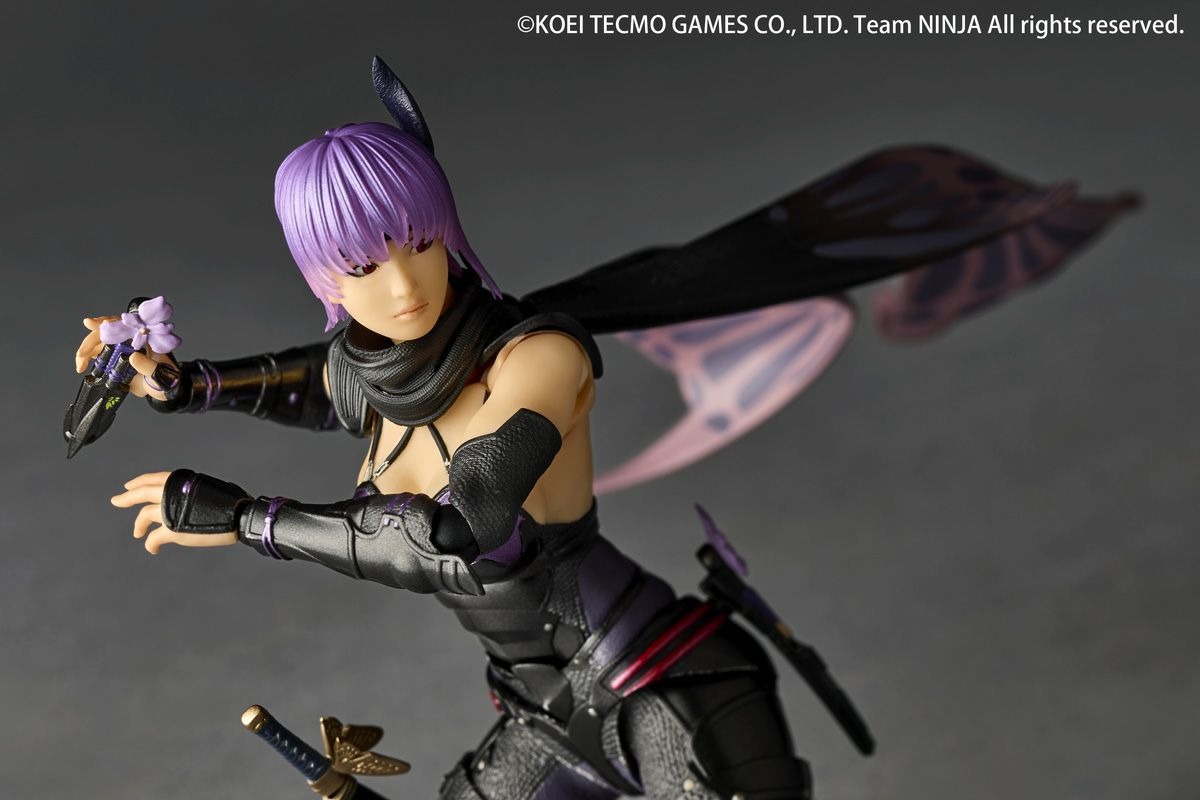 [With Bonus] Revoltech Amazing Yamaguchi Ayane - NINJA GAIDEN 3: Razor's Edge By Kaiyodo