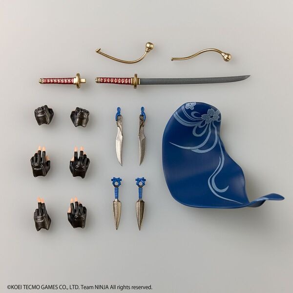 [With Bonus] Revoltech Amazing Yamaguchi Kasumi - Ninja Gaiden 3: Razor's Edge By Kaiyodo